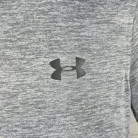 Under Armour Men's Tech V-Neck T-Shirt Steel Smalll gray - Picture 5 of 9
